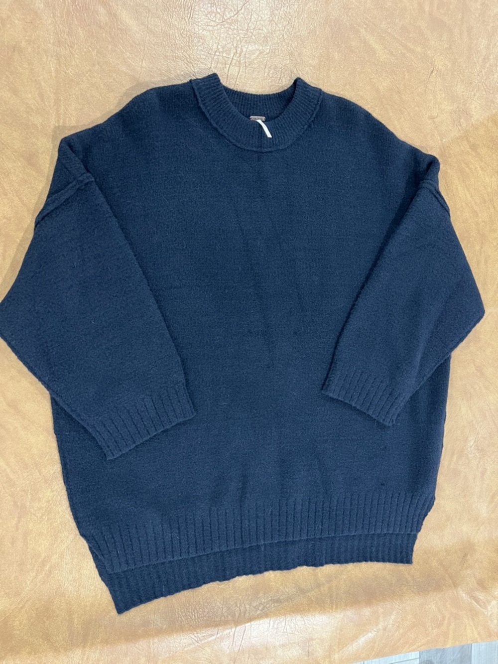 Free People women’sNavy Crewneck Sweater